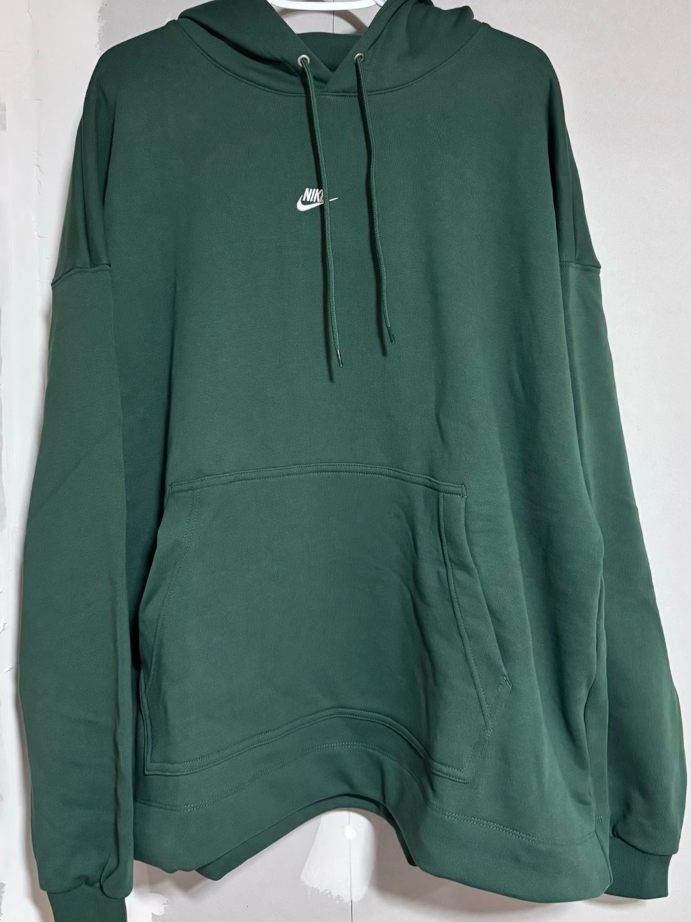 Nike Men's Dark Green Pullover Hoodie